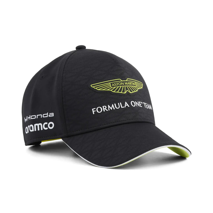Kšiltovka Aston Martin, tým, Puma, černá, 2026