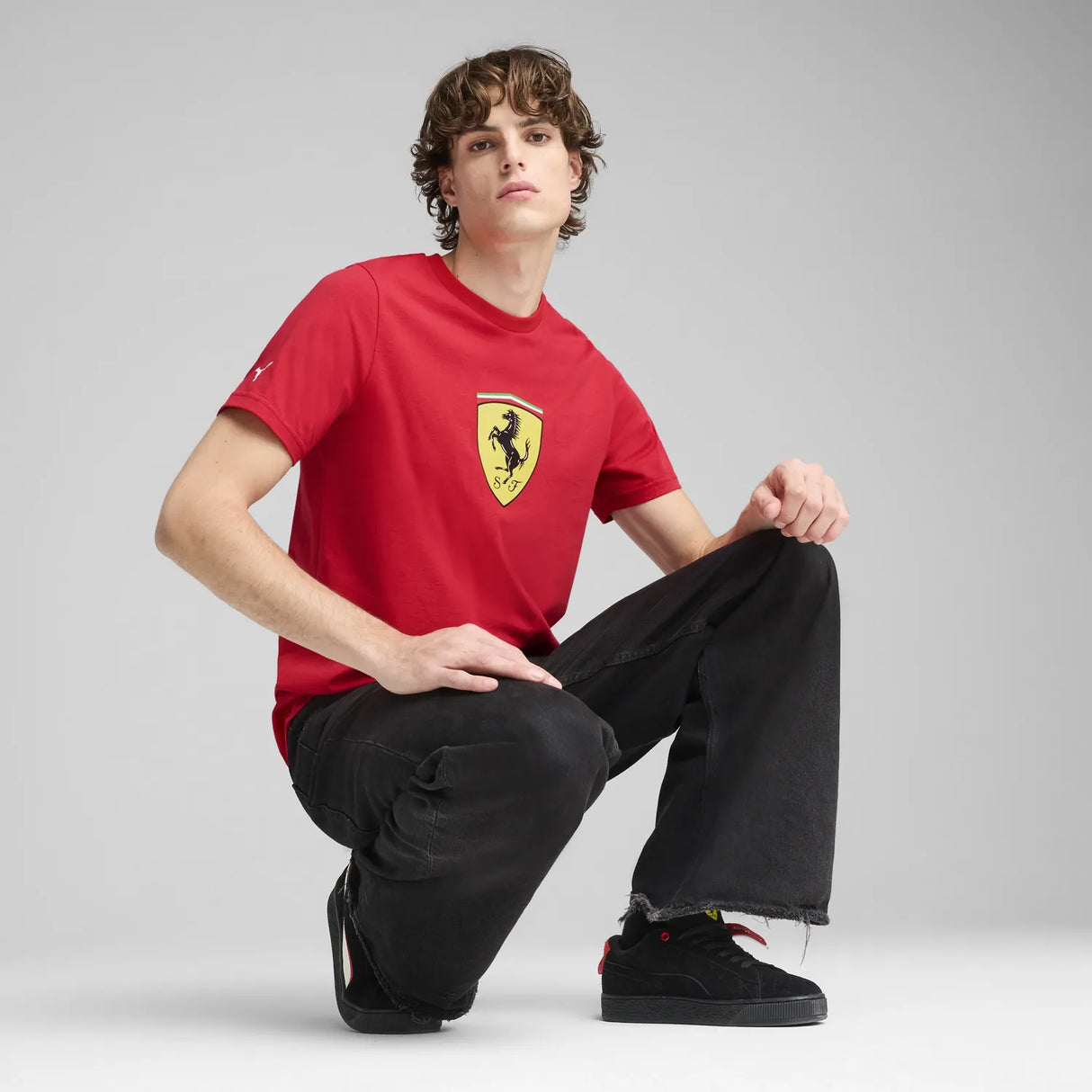 Ferrari Race Rundhals-T-Shirt 🔥
