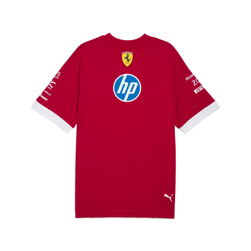 Scuderia Ferrari Drivers Oversized Tričko s kulatým výstřihem 🔥