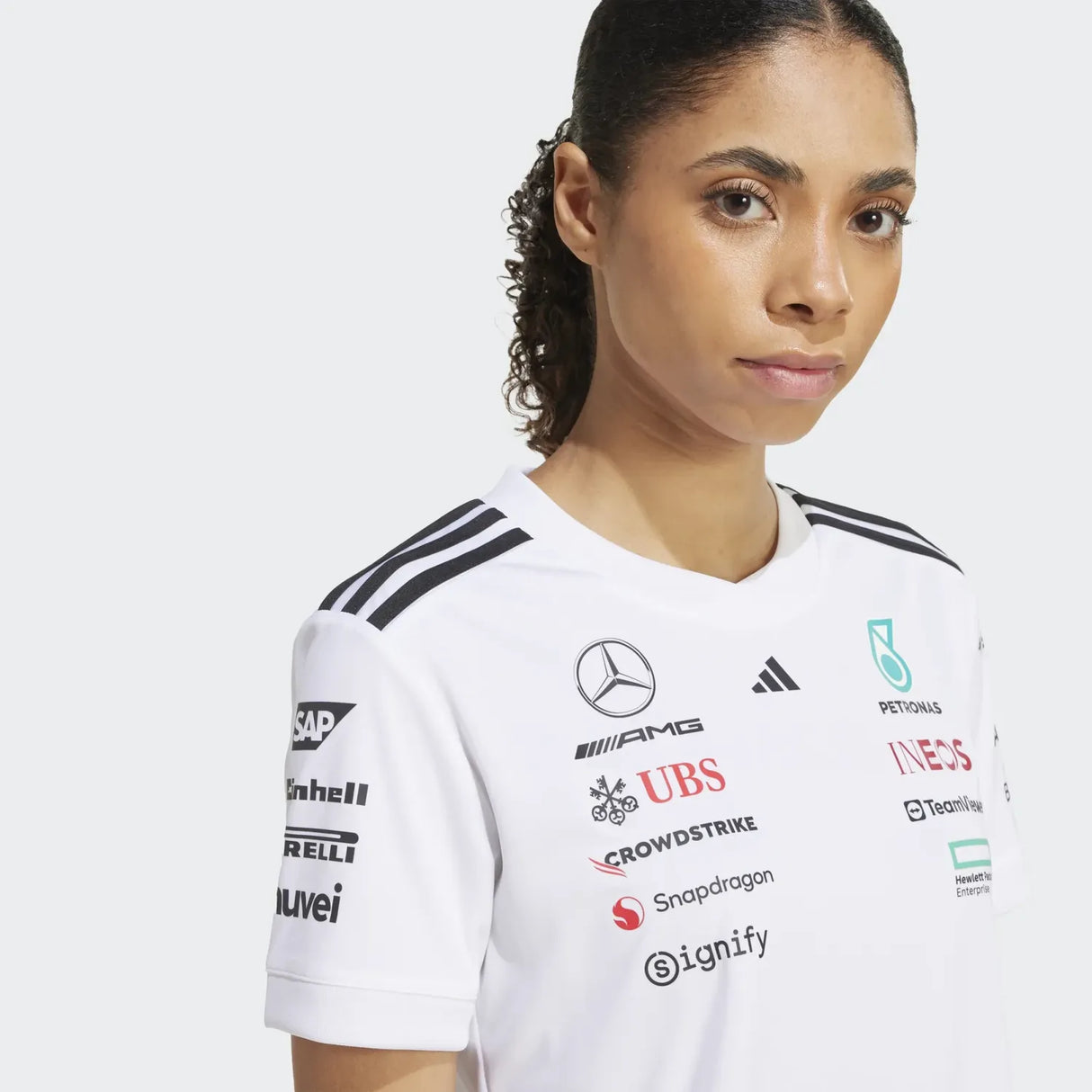 Mercedes Závodní Tričko s krátkým rukávem - dámské 🔥