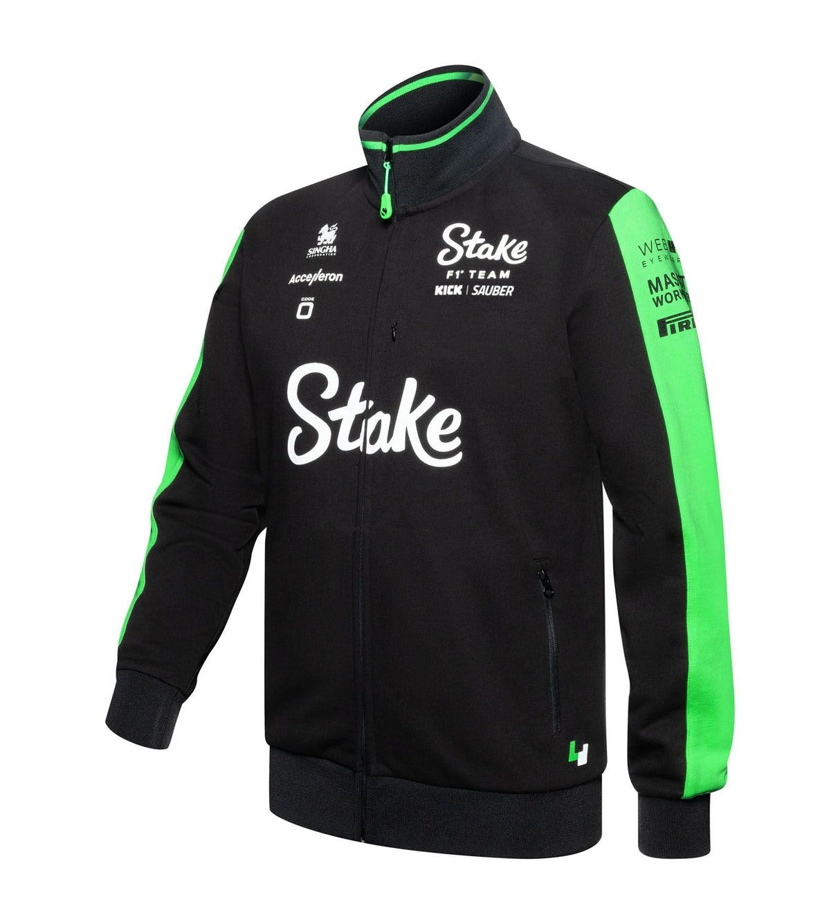 Kick Sauber Jumper, CODE ZERO, Team, Race, Black, 2024