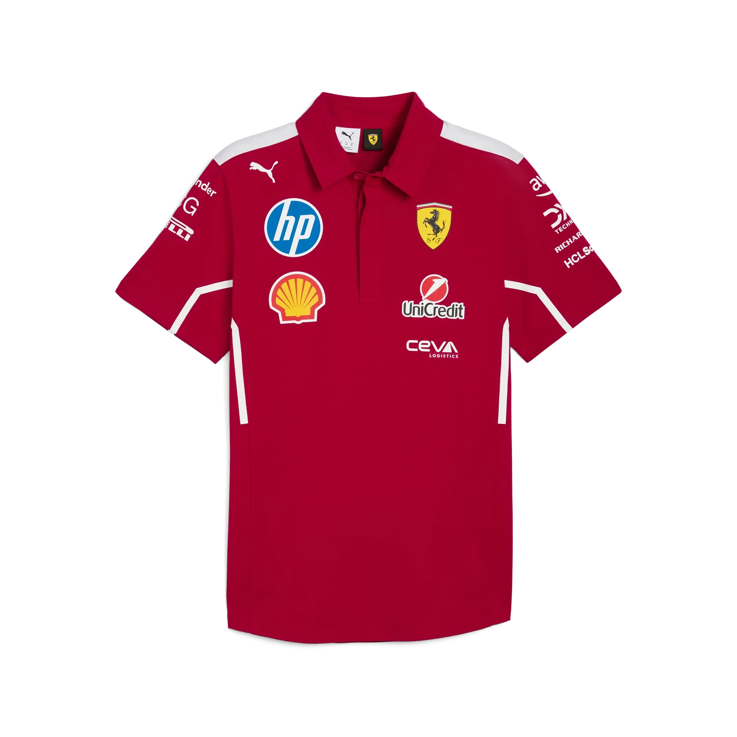 Scuderia Ferrari Team Polo Shirt 🔥