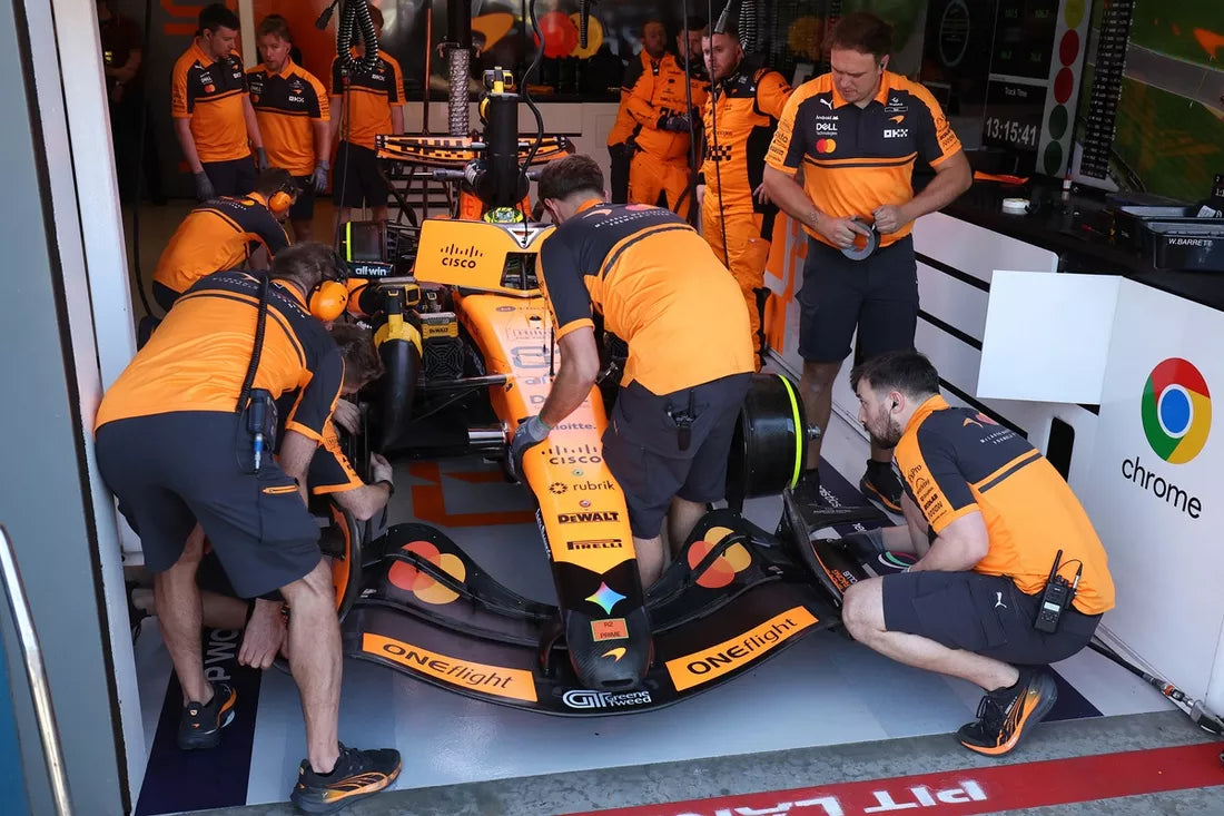 McLaren a taktiky pneumatik před Velkou cenou Nizozemska