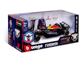 Red Bull Racing modelové auto, bburago, Max Verstappen, #1, 1:24, RB19, s pilotem
