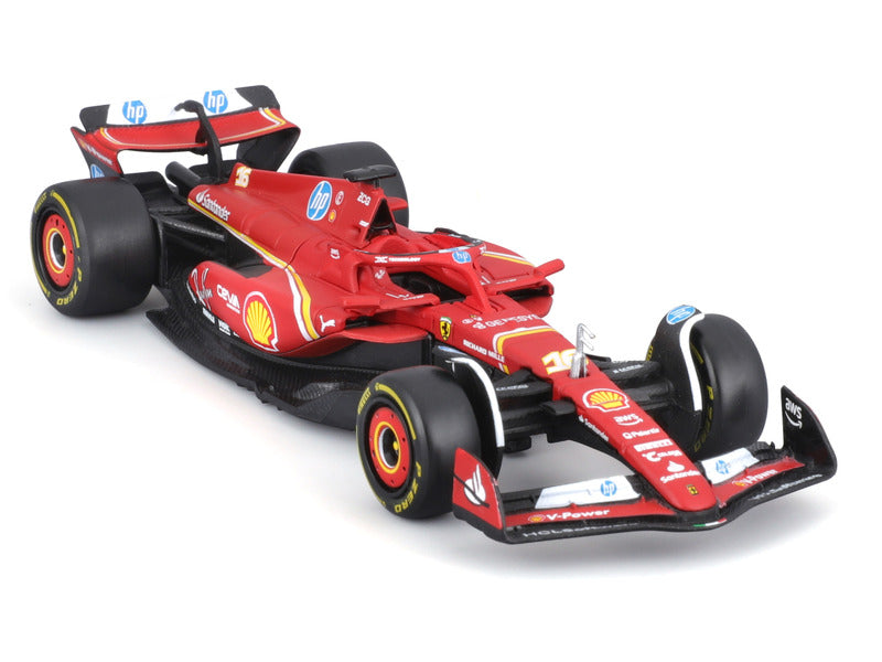 Model Ferrari SF-24 Charles Leclerc Červený