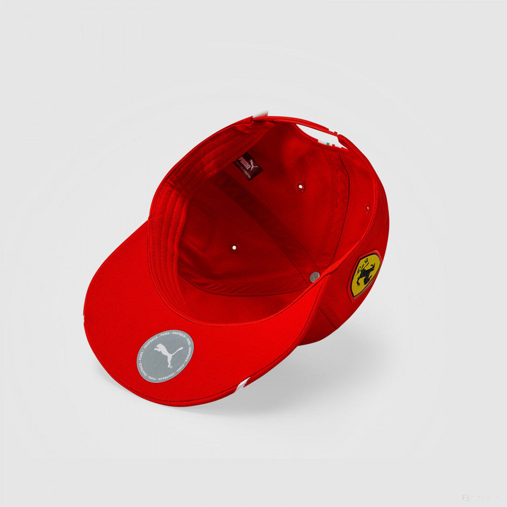 Kšiltovka Ferrari Flatbrim, Puma Carlos Sainz, pro dospělé, červená, 2021 - FansBRANDS®
