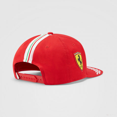 Dětská baseballová čepice Ferrari, Puma Carlos Sainz, červená, 2021 - FansBRANDS®
