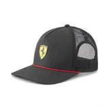 Ferrari cap, Puma, sportwear race, trucker, black - FansBRANDS®