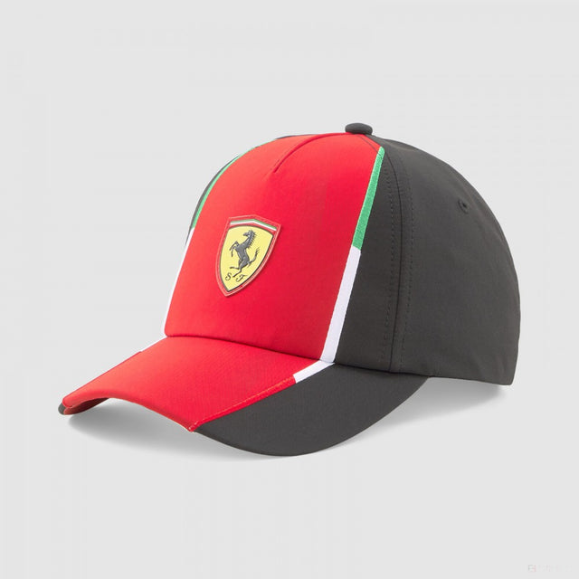 Týmová kšiltovka Ferrari, Jr Rosso Corsa-PUMA černá, 2023 - FansBRANDS®
