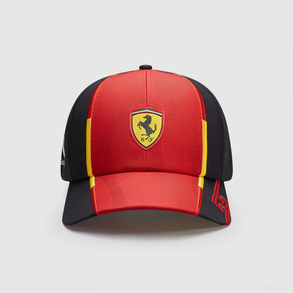 Ferrari Sainz Baseballová čepice, Rosso Corsa-PUMA Black - FansBRANDS®