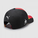 Ferrari Sainz Baseballová čepice, Rosso Corsa-PUMA Black - FansBRANDS®