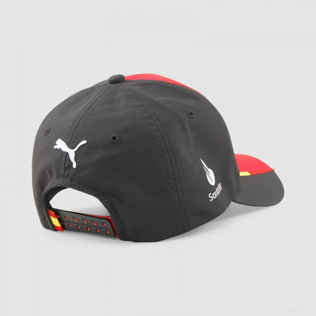 Ferrari Sainz Baseballová čepice, Jr. Rosso Corsa-PUMA Black - FansBRANDS®
