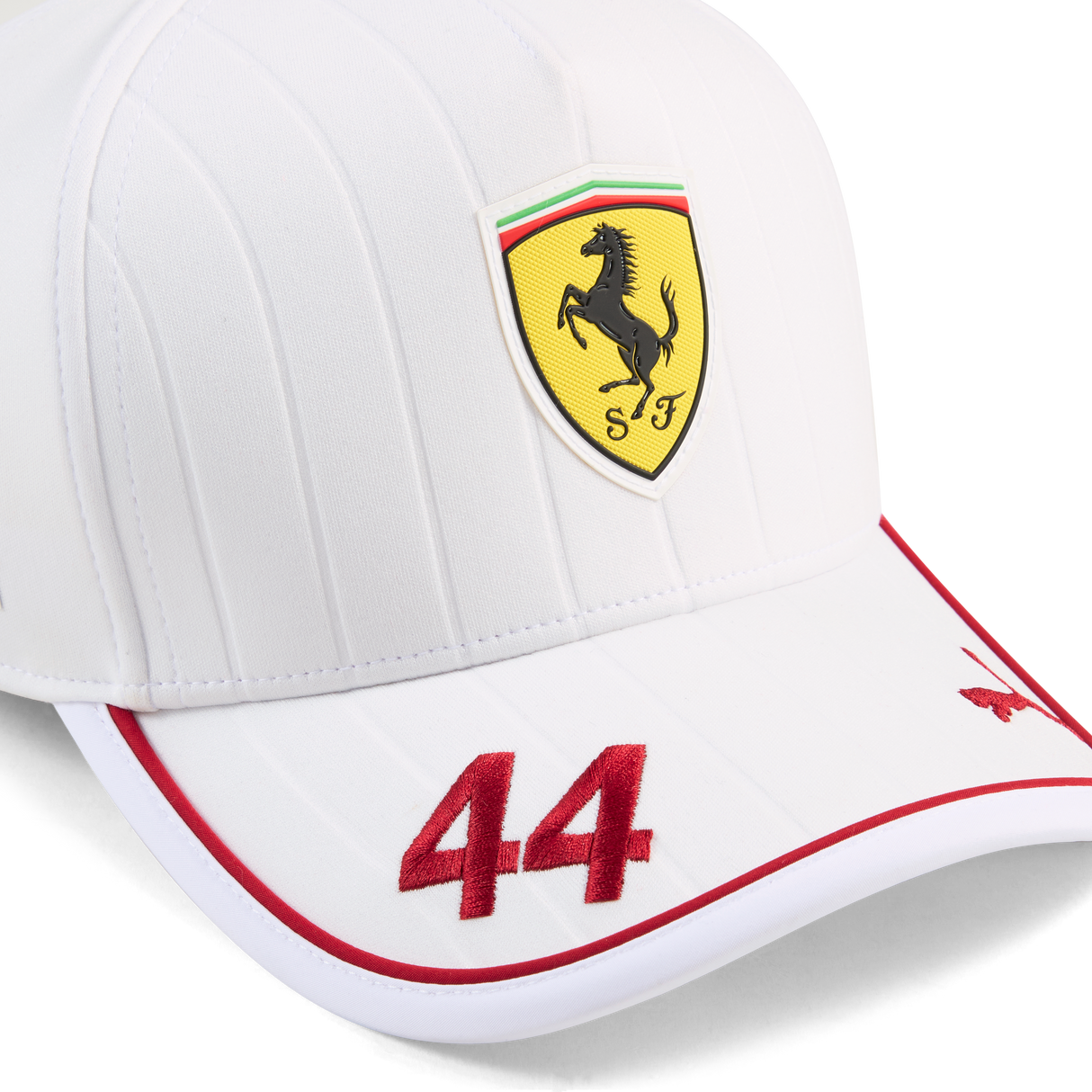 Ferrari, Lewis Hamilton, Baseballová čepice, bílá 🔥