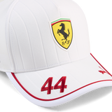 Ferrari, Lewis Hamilton, Baseballová čepice, bílá 🔥