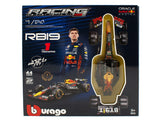 Modelová stavebnice Red Bull Racing, bburago, Max Verstappen, číslo 1, RB19