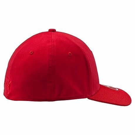 Baseballová čepice Ferrari, celočepice, pro dospělé, červená, 2017