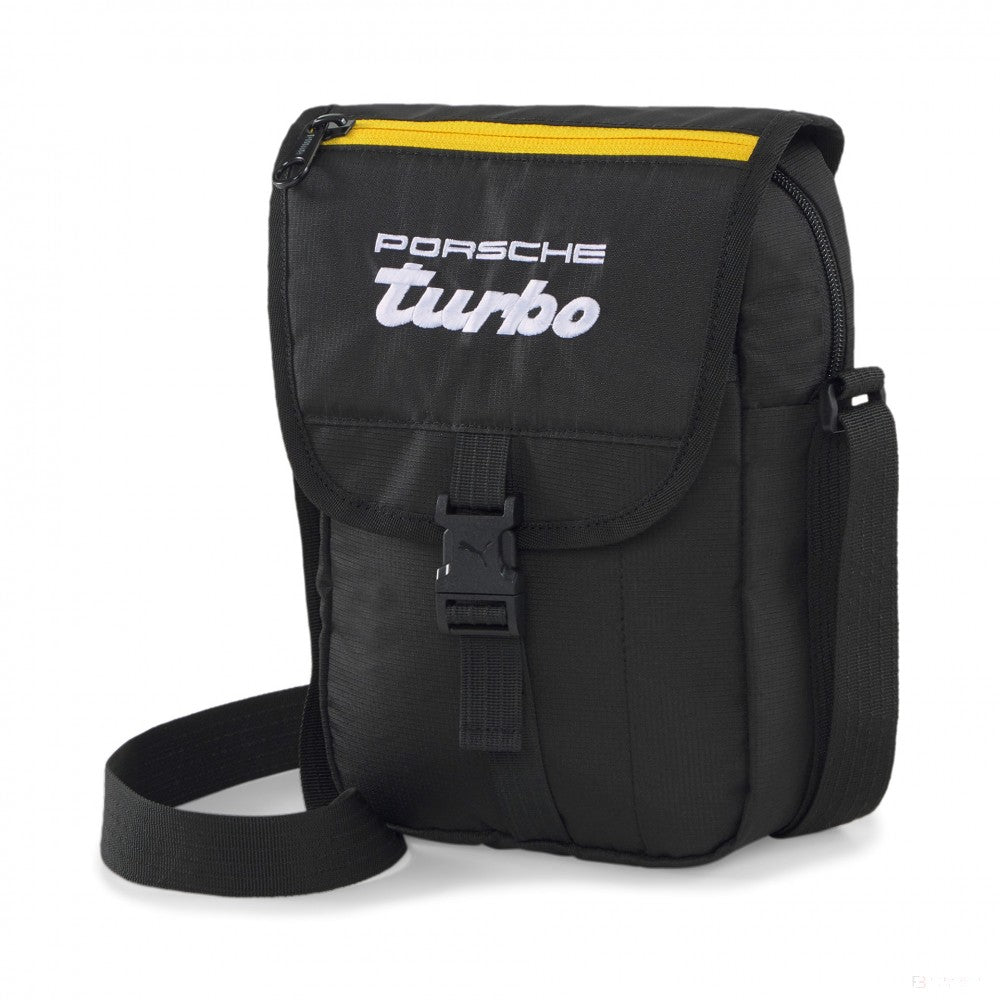 Porsche Legacy Small Messenger Puma, Black, 2022 - FansBRANDS®