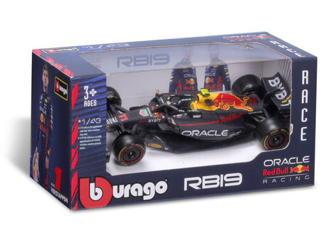 Model vozu Red Bull Racing, RB-19, bburago, 1:43, Sergio Pérez #11, 2023