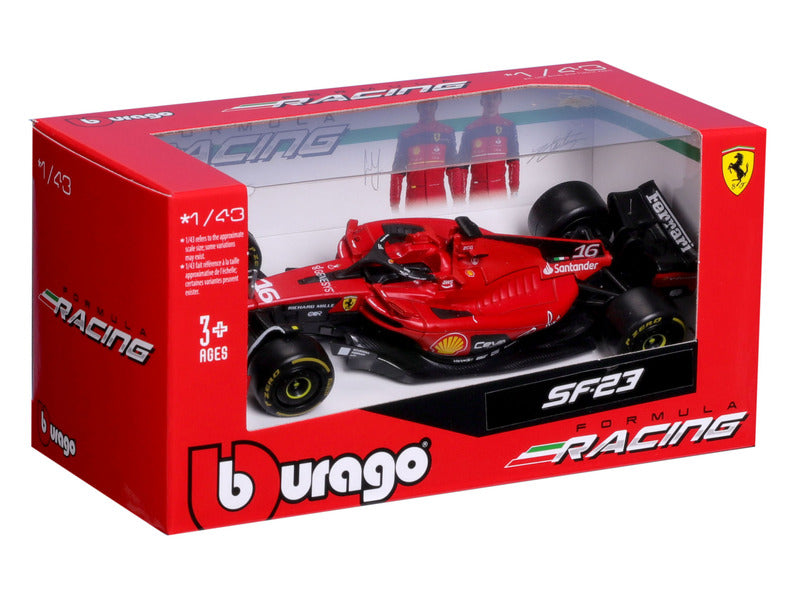 Model vozu Ferrari, F1-23, bburago, 1:43, Charles Leclerc #16, 2023