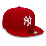Kšiltovka New York Yankees, New Era, Basic, červená