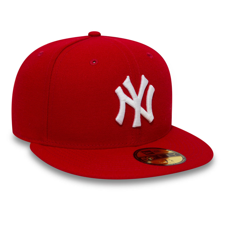 Kšiltovka New York Yankees, New Era, Basic, červená