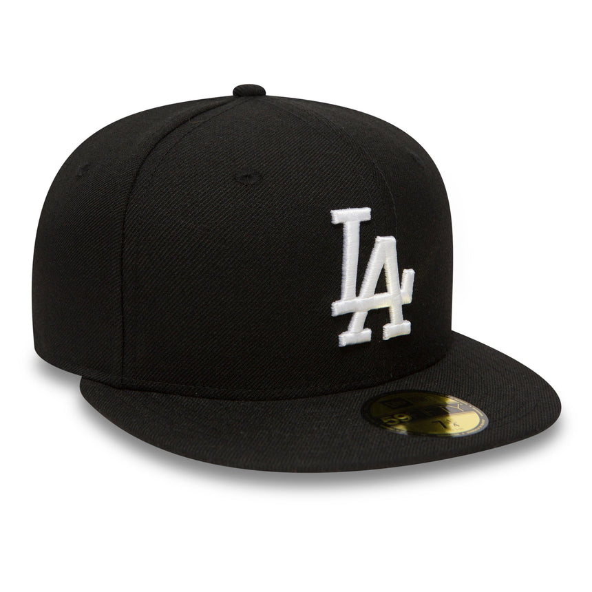 Kšiltovka Los Angeles Dodgers, New Era, 59FIFTY, Basic, Černá