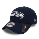 Kšiltovka Seattle Seahawks, tým, New Era, 9FORTY, modrá