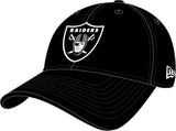 Kšiltovka Las Vegas Raiders, New Era, 9FORTY, Černá