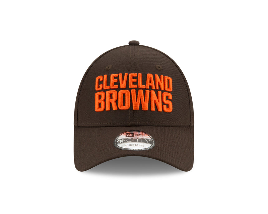 Baseballová Čepice Cleveland Browns, 9FORTY, New Era, hnědá