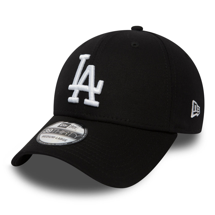 Čepice Los Angeles Dodgers, New Era, 39THIRTY, základní, Černá