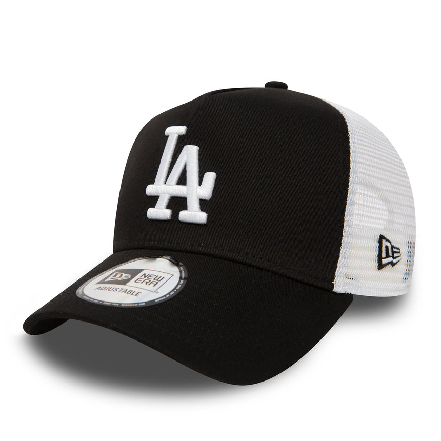 Čepice Los Angeles Dodgers, New Era, 9FORTY, trucker, Černá
