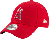 Čepice Los Angeles Angels, New Era, 9FORTY, týmová, červená