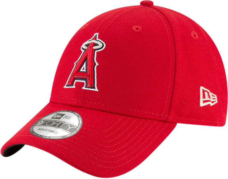 Čepice Los Angeles Angels, New Era, 9FORTY, týmová, červená