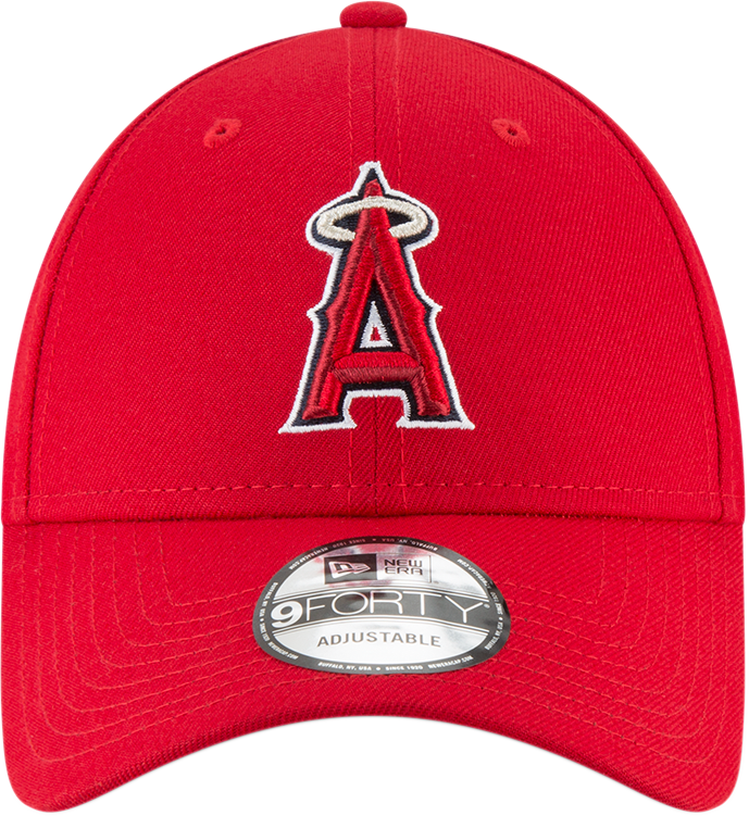 Čepice Los Angeles Angels, New Era, 9FORTY, týmová, červená