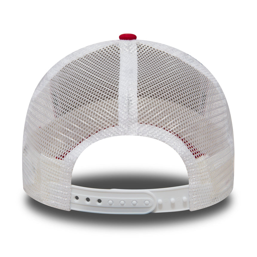 Kšiltovka New York Yankees, New Era, truckerská, červená