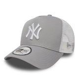 Kšiltovka New York Yankees, New Era, trucker, šedá
