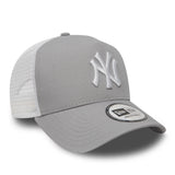 Kšiltovka New York Yankees, New Era, trucker, šedá