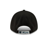 Kšiltovka Miami Marlins, New Era, 9FORTY, tým, Černá