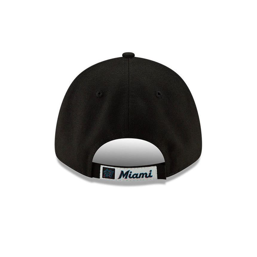 Kšiltovka Miami Marlins, New Era, 9FORTY, tým, Černá