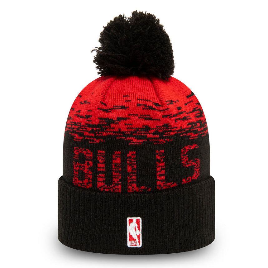 Čepice Chicago Bulls, pletená manžeta, NBA, New Era, vícebarevná
