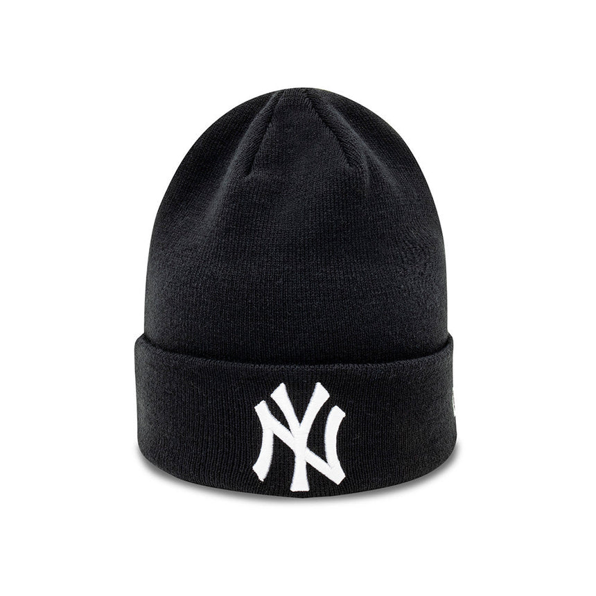 Pletená čepice New York Yankees, bezchybný špendlík, New Era, černá