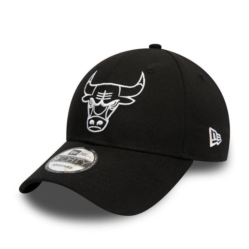 Čepice Chicago Bulls, New Era, 9FORTY, základní, Černá