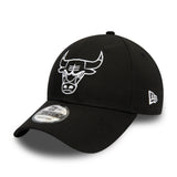 Čepice Chicago Bulls, New Era, 9FORTY, základní, Černá
