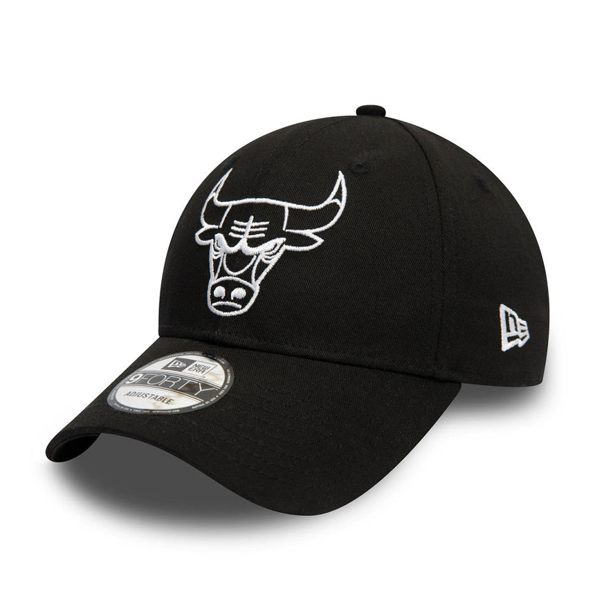 Čepice Chicago Bulls, New Era, 9FORTY, základní, Černá