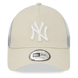 Kšiltovka New York Yankees, trucker, New Era, 9FORTY, základní, béžová