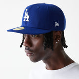 Čepice Los Angeles Dodgers, New Era, 59FIFTY, modrá
