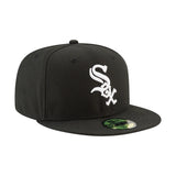 Kšiltovka Chicago White Sox, New Era, 59FIFTY, Černá