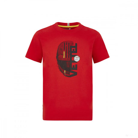 Ferrari dětské tričko, Vettel, červené, 2020 - FansBRANDS®