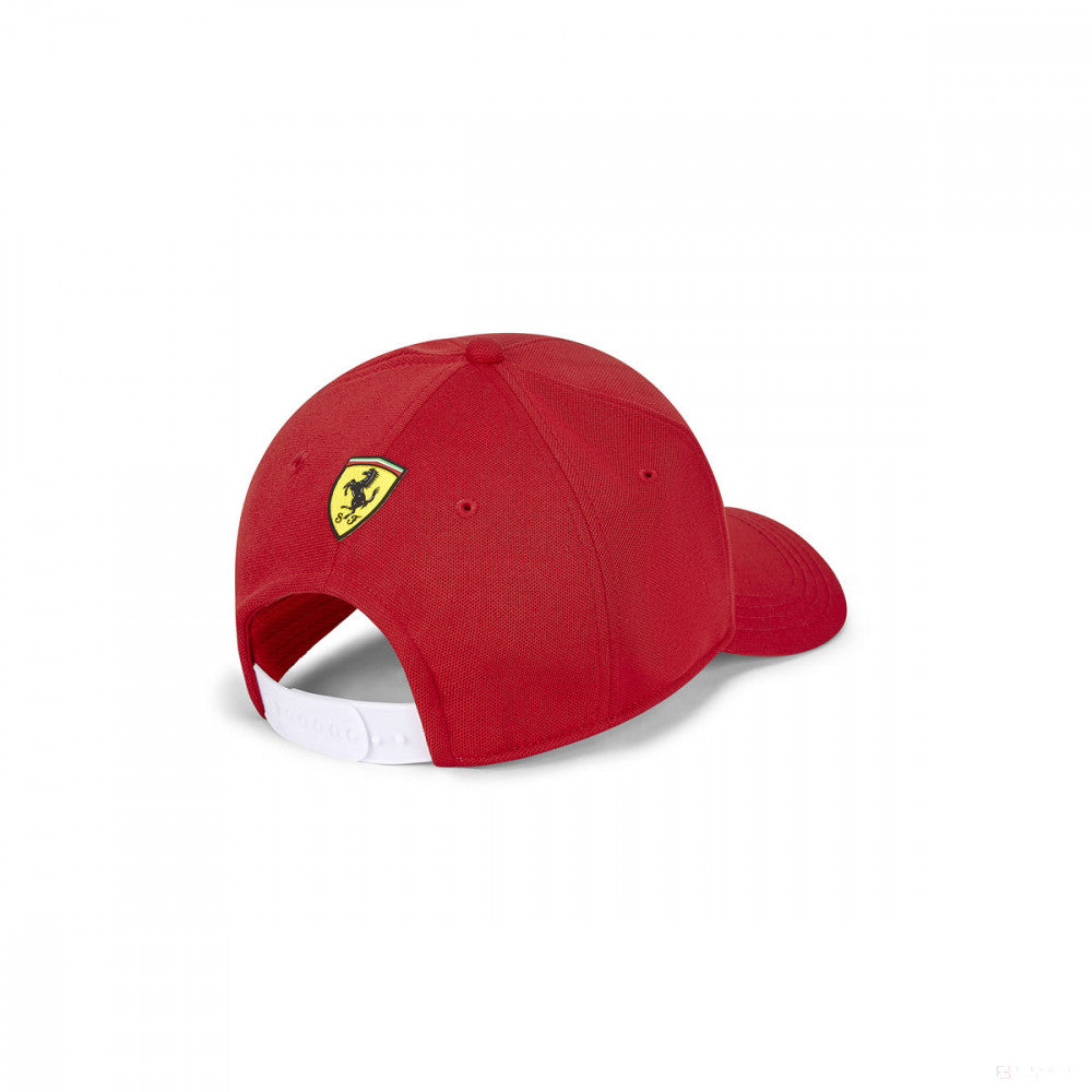 Dětská baseballová čepice Ferrari, Scuderia, červená, 2020