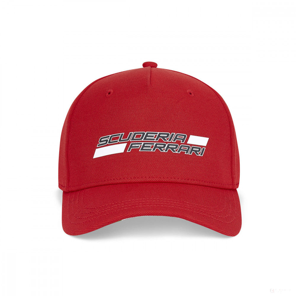 Dětská baseballová čepice Ferrari, Scuderia, červená, 2020